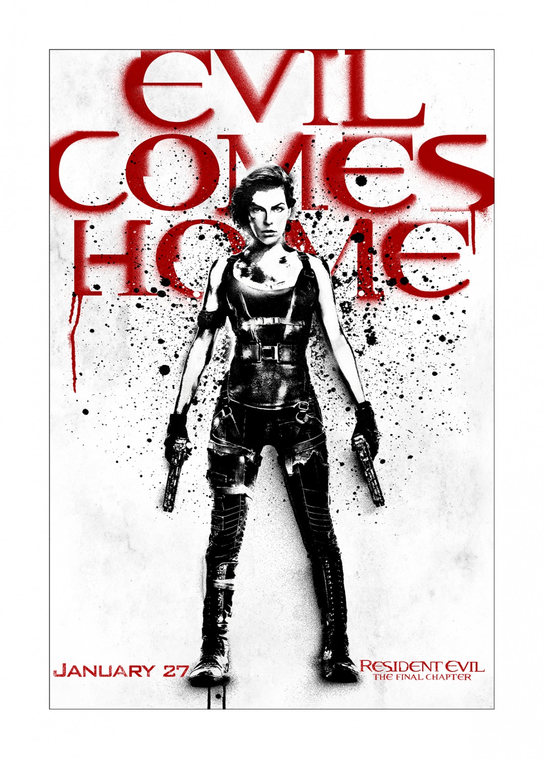 Resident Evil: The Final Chapter new art posters bring evil home - SciFiNow